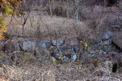 先達城付近の石垣