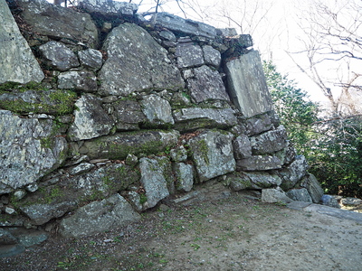 徳島城　弓櫓の石垣