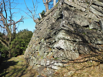 徳島城　西二の丸の石垣