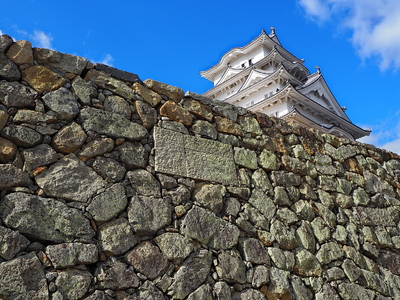姫路城　石垣