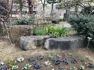 名古屋城壁の石