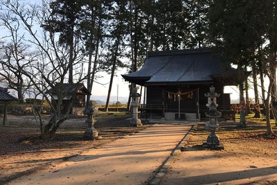 本丸にある青山神社