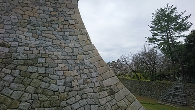 名古屋城天守の石垣