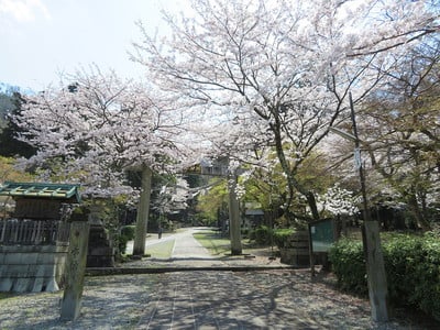 湯谷神社入口