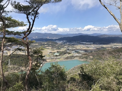 出丸（物見台）からの眺望