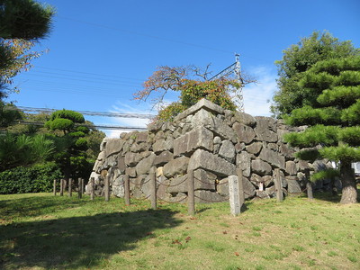 桜御門跡の石垣（北側）