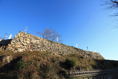 天守曲輪南側の石垣