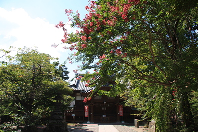 本丸に鎮座する懐古神社