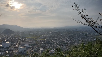 三番櫓跡からの眺望