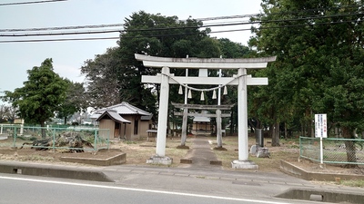 城址（長井戸香取神社）