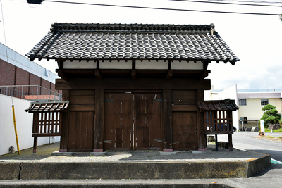 吉井藩陣屋表門