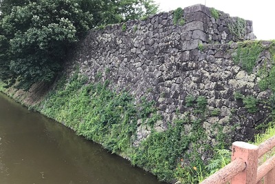 二の丸堀の石垣