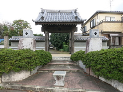 甘棠院の総門