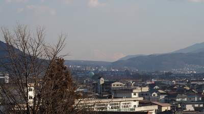 天守からの富士山