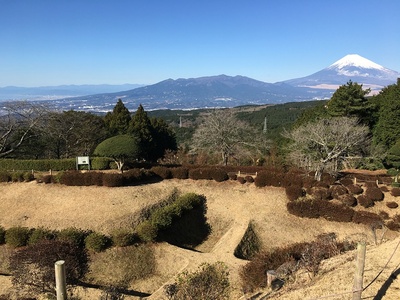 西の丸からの富士の眺望