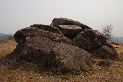 二の丸の巨石
