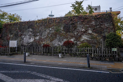 甲賀町口門跡の石垣