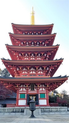 高幡不動尊金剛寺の五重塔