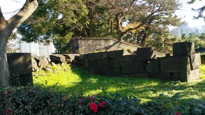 竹橋御門跡の石垣