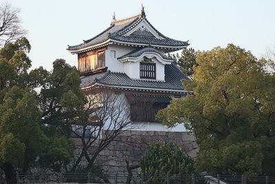 朝の月見櫓