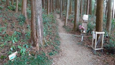 登城口（軍茶利神社裏側）