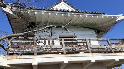 大黒山の展望台