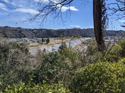 久慈川の眺望