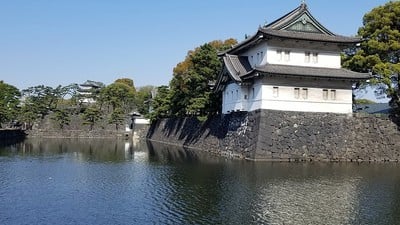 桔梗濠と桜田巽櫓