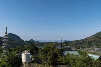 模擬天守(展望台から)