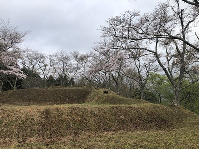 主郭土塁