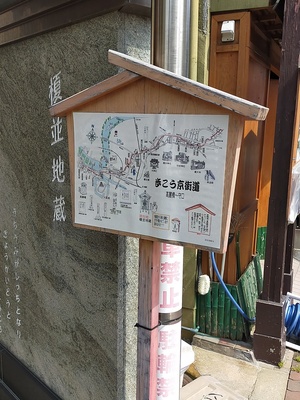 京街道案内図