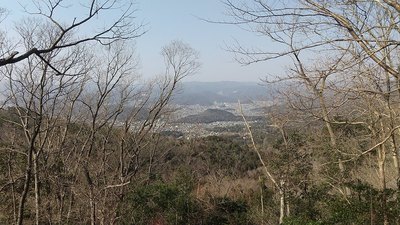 北白川城出丸からの眺望