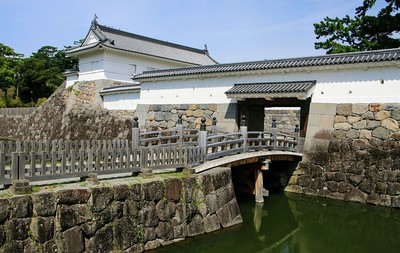 住吉橋と銅門