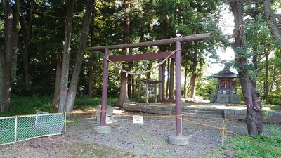 本丸跡（厨川八幡宮）