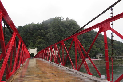 国指定重要文化財「美濃橋」と小倉山城