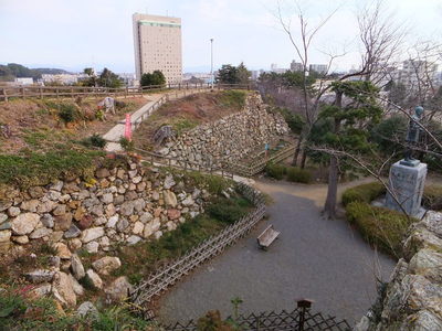 富士見櫓跡の石垣