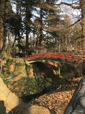 本丸と二の丸を繋ぐ木橋