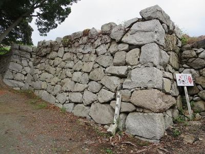西櫓跡石垣