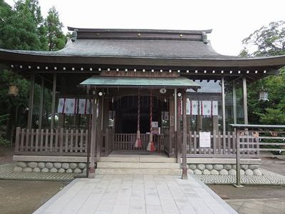 城内に鎮座する小浜神社