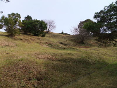 堀秀治陣（麓から）