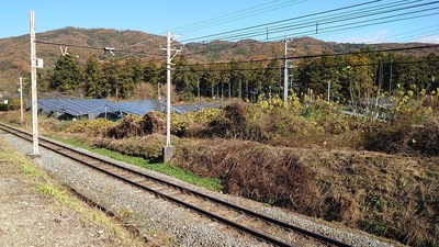 鉄道で分断された二の郭