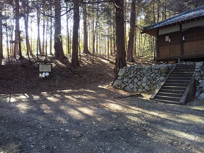 駐車場　白山神社