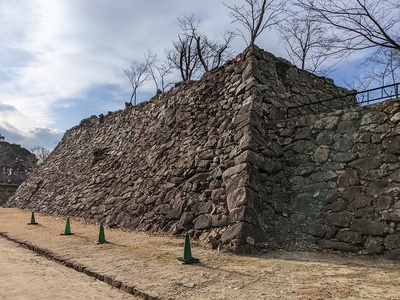 本丸石垣(南側)