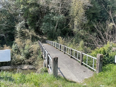 登城口の橋