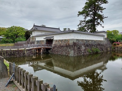 住吉橋と銅門
