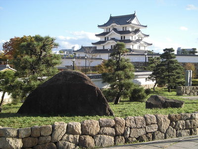 尼崎城の遠景