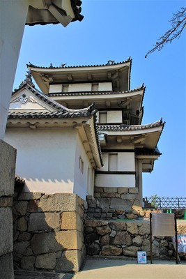月見櫓と渡櫓（南側）