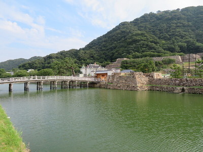 擬宝珠橋と山下ノ丸