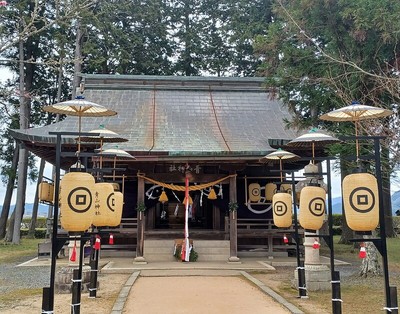 青山神社（本丸跡）
