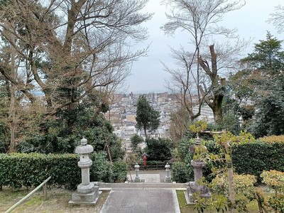 建勲神社境内からの眺望